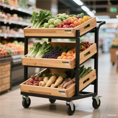 Mobile Produce Cart